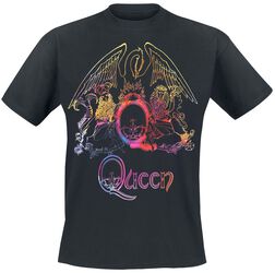 Neon Pattern Crest, Queen, Tričko