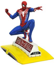 Marvel Video Game Gallery - Spider-Man on Taxi, Spider-Man, Socha